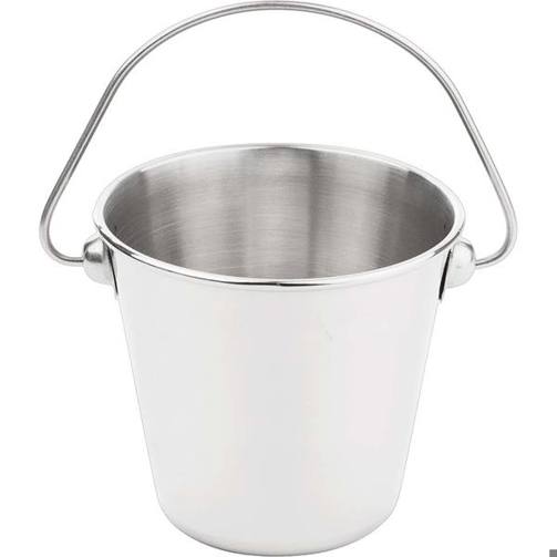 STALGAST Servier-Eimer KK1605120 | 0,9 l Edelstahl Serviereimer