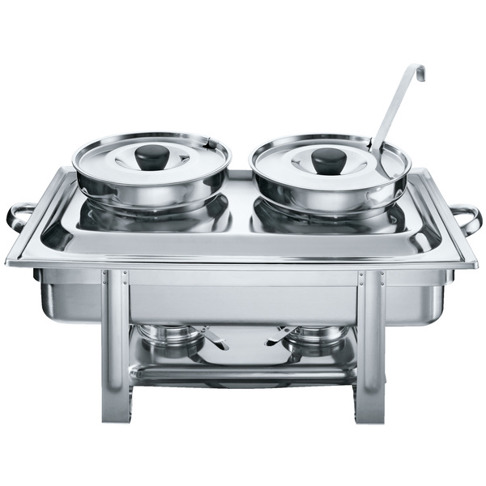 PULSIVA Suppenstation Duo | Rostfreie Edelstahl Suppenstation