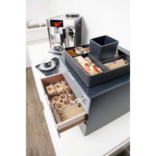 Durable Coffee Point Bin 338858 | Anthrazitfarbener Tischeimer