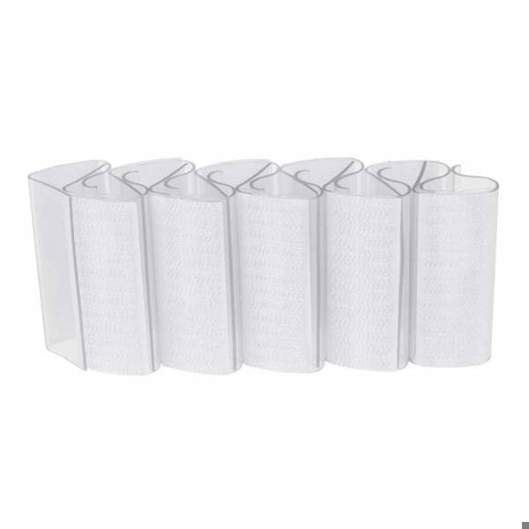 Olympia Klettbandtischclips DK890 | 10 Stück 0,5-2 cm Skirting-Clips