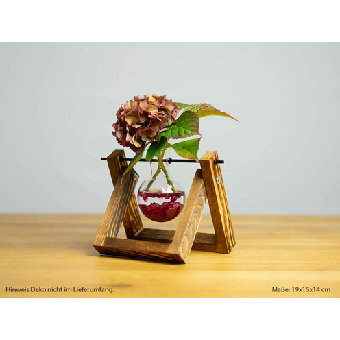 Good Connections Deko-Blumenvase Rundkolben ZUB-7003 | Mundgeblasene Vase