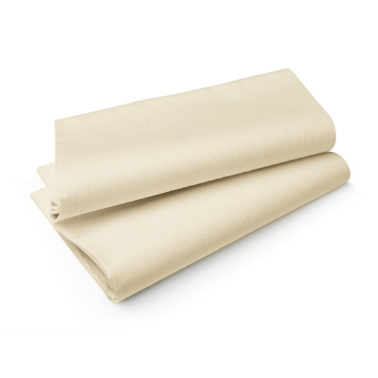 Duni Tischdecke 185157 | Cremefarbene Mitteldecke