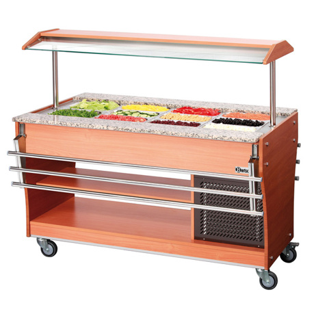 Bartscher Tablettrutsche 125503 | 150 cm Edelstahl Tablettrutsche