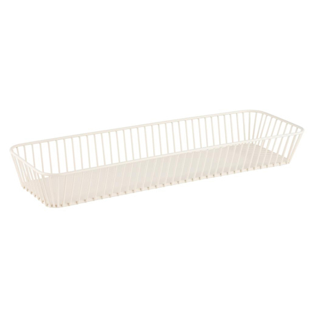 APS-Germany URBAN Servierkorb 30439 | Weißer Gastronormbehälter-Transportkorb