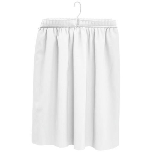 ERWIN M. Porto | Schnelltrocknender weißer Skirting 490x73 cm