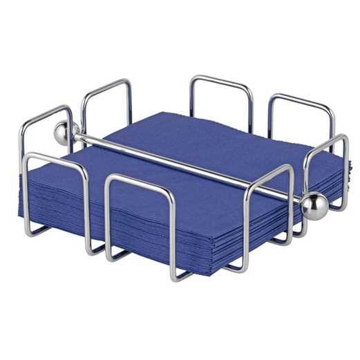 caterado WIRE 400-1291 | Quadratischer verchromter Serviettenhalter
