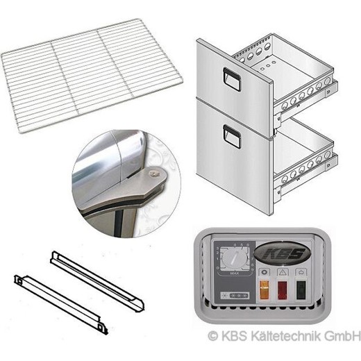 KBS Gastroline 1500/1511 | Self-Service Aluminium Tablettrutsche