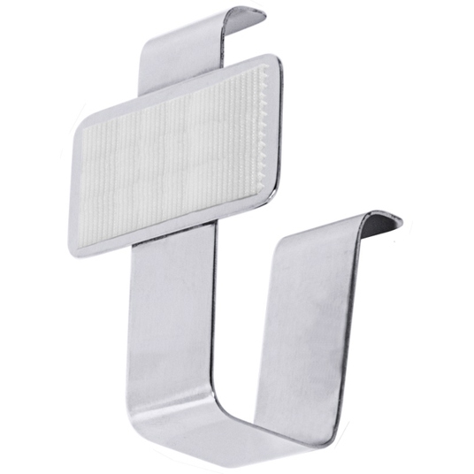 Contacto Bander Tischtuchhalter mit Platte 302/050 | Edelstahl Tischtuchklammer
