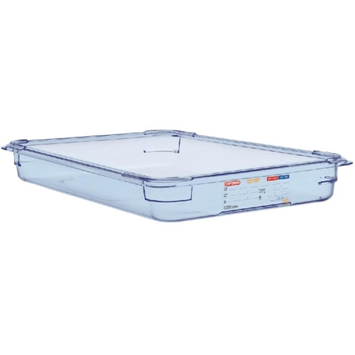 Araven 1/1 GN Lebensmittelbehälter GP588 | Blauer Gastronormbehälter