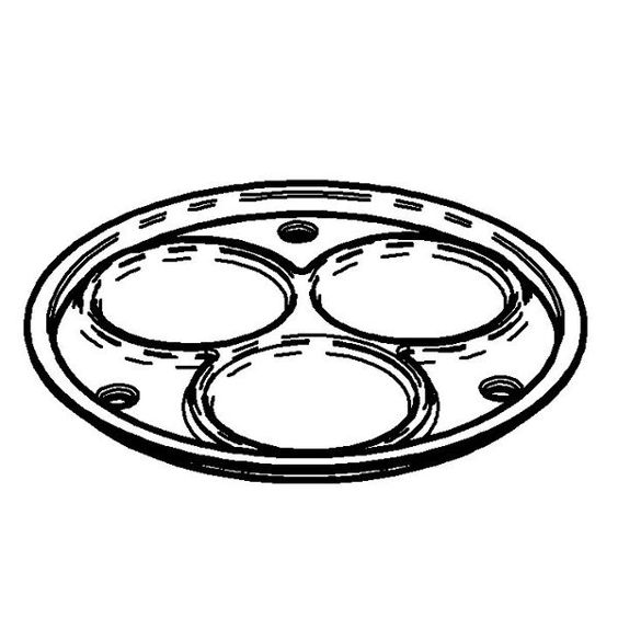 Frilich SPARE Behälter Frischeplatte 400 UNISON 6242/520 | Weißer Eisbehälter Gastronomie