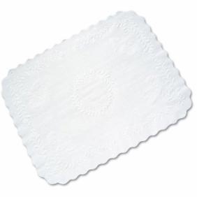 Hygostar Plattenpapier 38361 | Lebensmittelechtes Dessertdeckchen