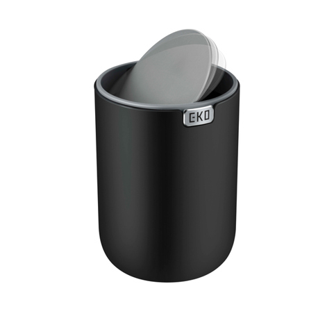 EKO Fandy 2 VB 920622 | Schwarzer 2,2 Liter Tischeimer