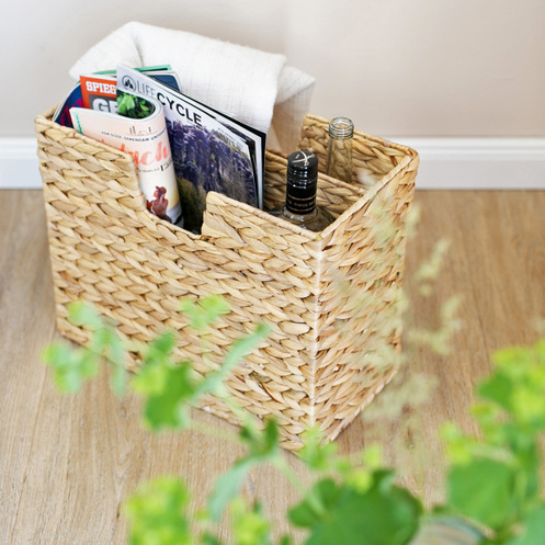 HMF Zeitungsständer 37210 | Wasserhyazinthe Magazinsammler