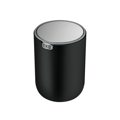 EKO Fandy 2 VB 920622 | Schwarzer 2,2 Liter Tischeimer