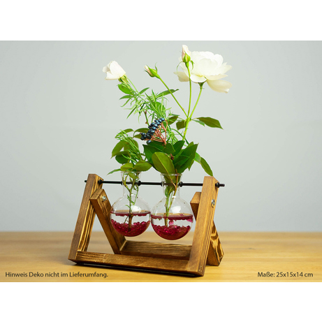 Good Connections Rundkolben ZUB-7004 | Zweifache mundgeblasene Vase