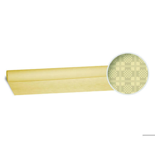 VEPATIM Damasttischdecke WX-70009 | Champagner Papiertischtuch