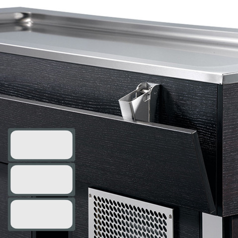 cookmax Tablettrutsche CMX-90650040 | Wenge GN 3/1 Tablettrutsche