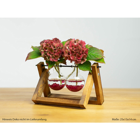 Good Connections Rundkolben ZUB-7004 | Zweifache mundgeblasene Vase