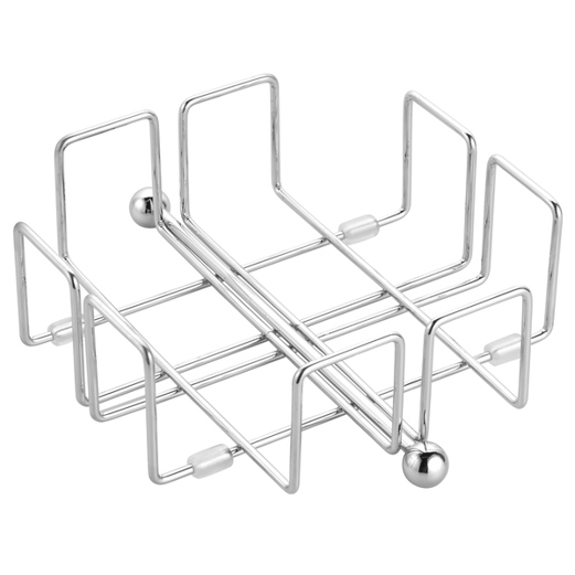 caterado WIRE 400-1291 | Quadratischer verchromter Serviettenhalter