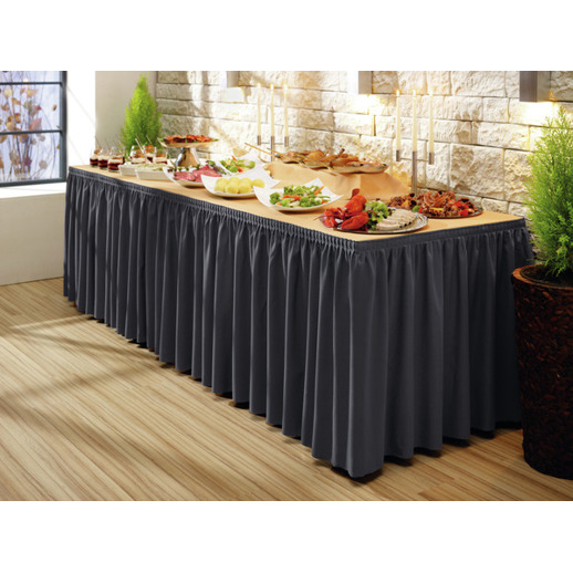 ERWIN M. Porto | Gebrauchsfertiger Skirting 490x73 cm Anthrazit