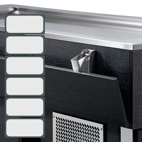 cookmax Tablettrutsche CMX-90650042 | Wenge Buffet-Tablettrutsche