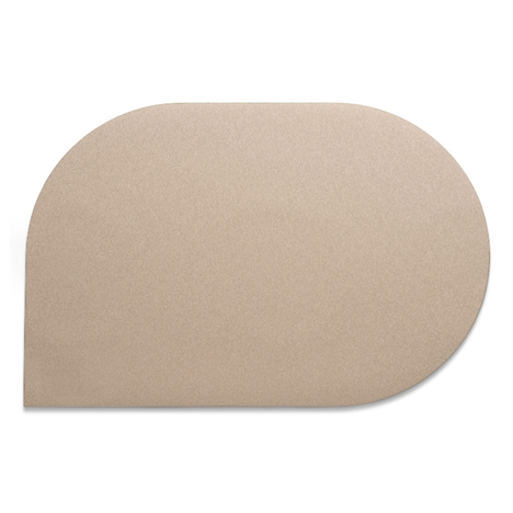 kela Edel 12659 | Beige Kunstleder Platzmatte