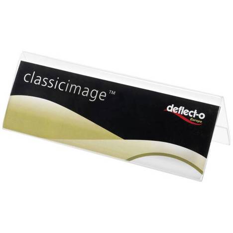 Deflecto Classic Image 778901 | 30 x 150 x 55 mm Tischnamensschild