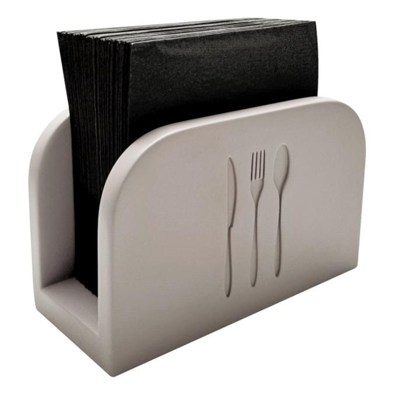 APS-Germany ELEMENT 11781 | Grauer Beton Serviettenhalter