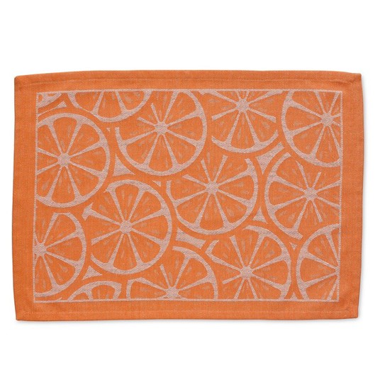kela Citrus 12463 | Orange Baumwoll-Platzmatte