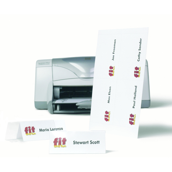 3L Office Tisch-Namensschild 11186 | Transparentes Tischnamensschild