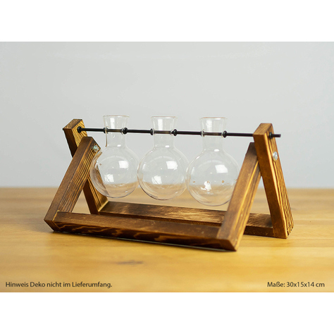 Good Connections Rundkolben ZUB-7005 | Dreifache Blumenvase