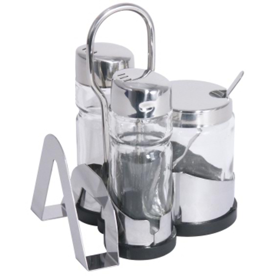 Contacto Bander Menage NEW LINE 1413/003 | 5-teiliger Serviettenhalter