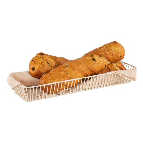 APS-Germany URBAN Servierkorb 30439 | Weißer Gastronormbehälter-Transportkorb