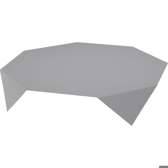 Duni Tischdecke 167353 | Graue Mitteldecke