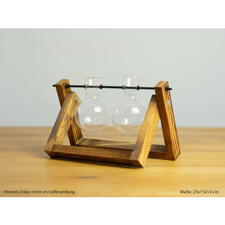 Good Connections Rundkolben ZUB-7004 | Zweifache mundgeblasene Vase