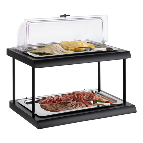 APS-Germany Serviertablett 11547 | Rechteckige Buffetvitrine