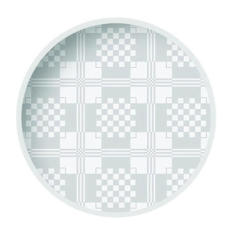 VEPATIM Damasttischdecke WX-70010 | Weißes gerolltes Papiertischtuch