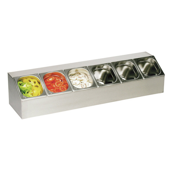cookmax GN-Aufsatzbord CMX-494003 | Edelstahl Gastronorm-Aufsatzbord