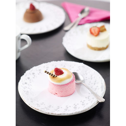 Duni Zierdeckchen 180584 | Runde 170 mm Dessertdeckchen