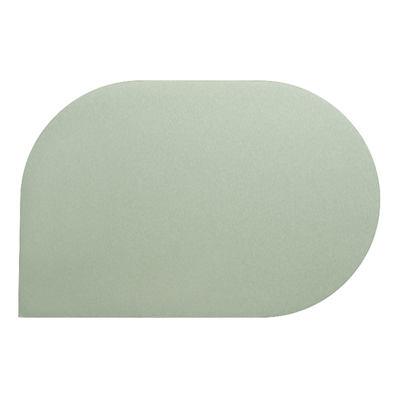 kela Edel 12658 | Asymmetrische Kunstleder Platzmatte