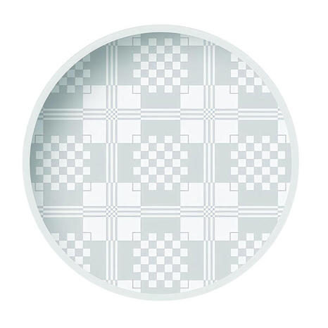 VEPATIM Damasttischdecke WX-70012 | Gerolltes weißes Papiertischtuch
