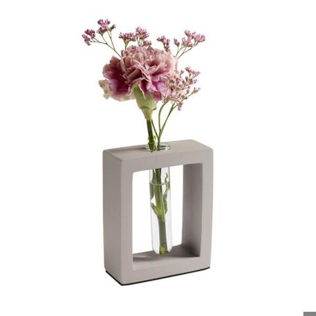 Assheuer + Pott ELEMENT 4010 | Graue Beton Vase