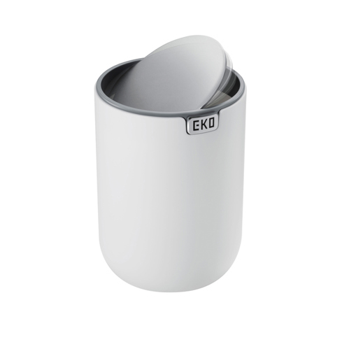 EKO Fandy 2 VB 920622 | Weißer 2,2 Liter Tischeimer