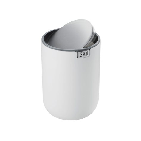 EKO Fandy 2 VB 920615 | Weißer 1,5 l Tischeimer