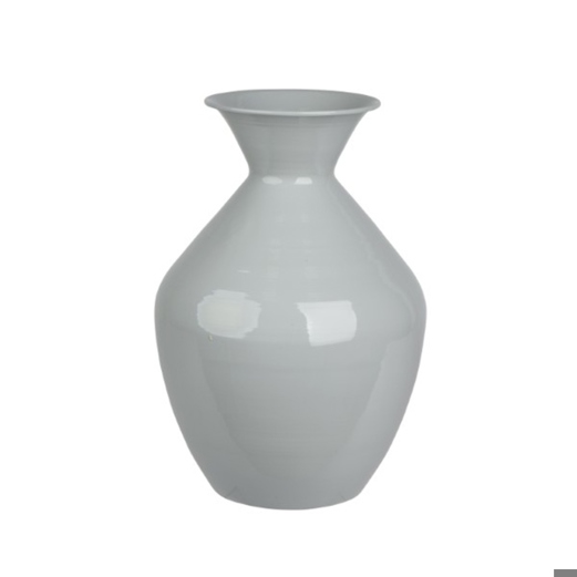 Kaemingk DECORIS 891573 | Graue lackierte Vase