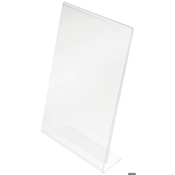 Deflecto Classic Image 47501 | Transparenter DIN A5 Tischaufsteller