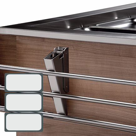 cookmax Tablettrutsche CMX-90650032 | Edelstahl GN 3/1 Tablettrutsche