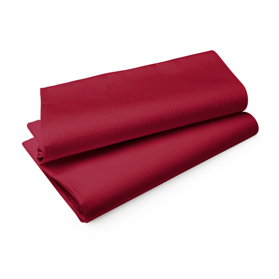 Duni Tischdecke 185156 | Bordeauxfarbene Mitteldecke