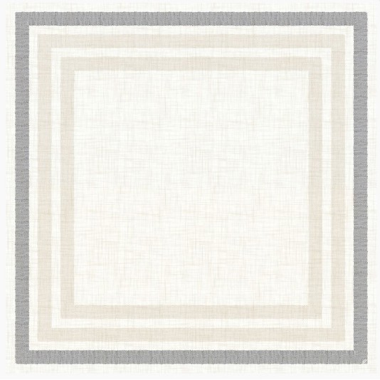 Duni Dunicel RIGATO BLACK 206310 | Schwarze 84 x 84 cm Mitteldecke