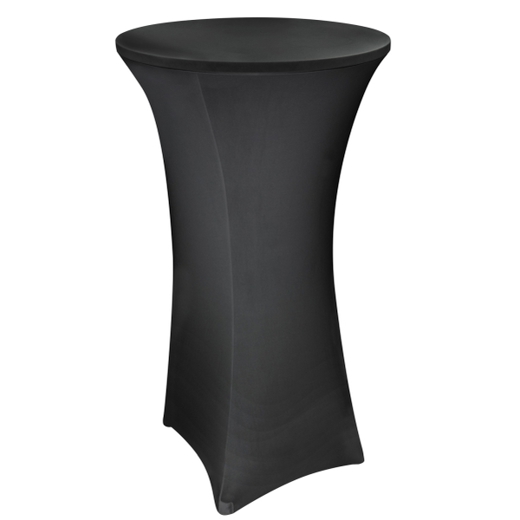 Dema Stehtischhusse 80x120 cm 14135 | Anthrazitfarbene Tischhusse